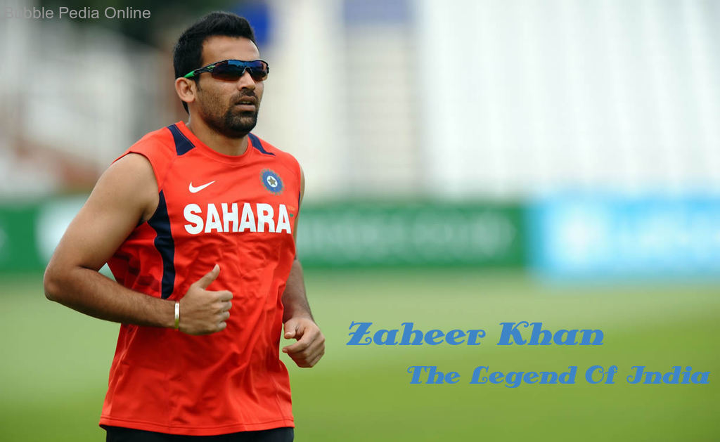 Zaheer Khan… the great Indian Fast bowler… retired from International Cricket